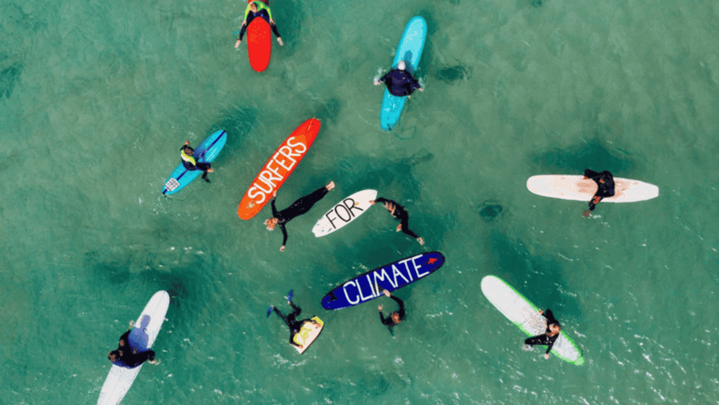 Image of Surfers for Climate campaign