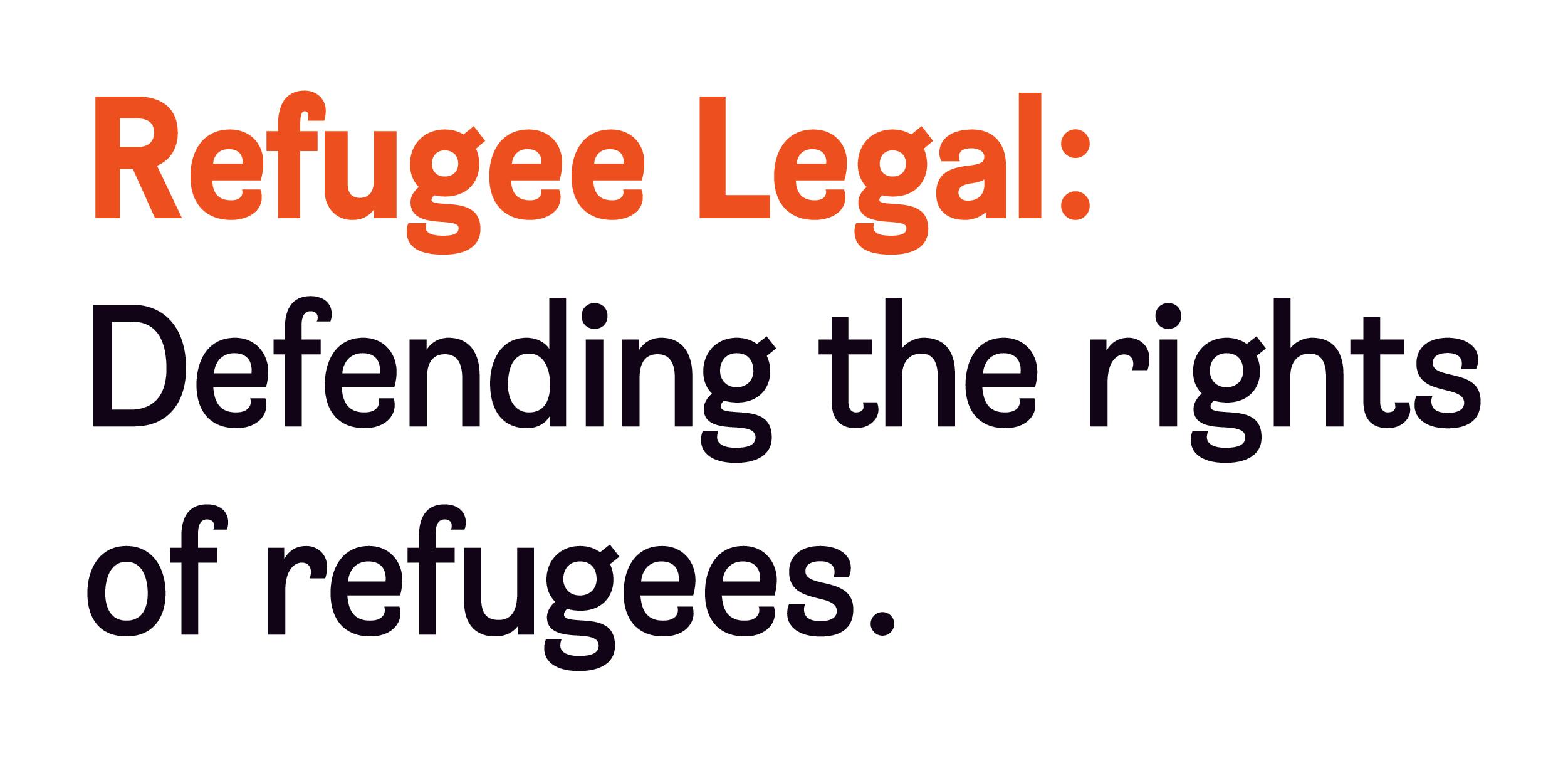 Refugee Legal's logo