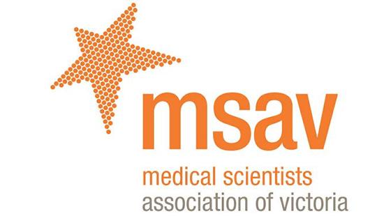 Medical Scientists Association of Victoria's logo