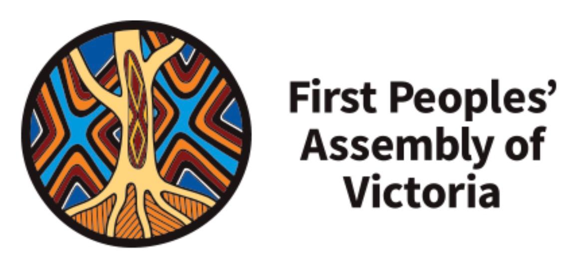 First Peoples' Assembly of Victoria's logo