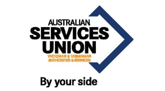 Australian Services Union Victorian and Tasmanian Authorities & Services Branch's logo