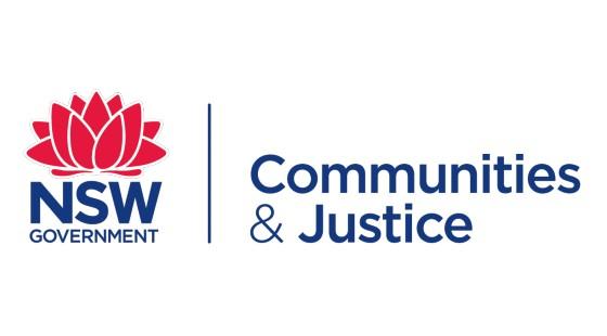 NSW Department of Communities and Justice's logo