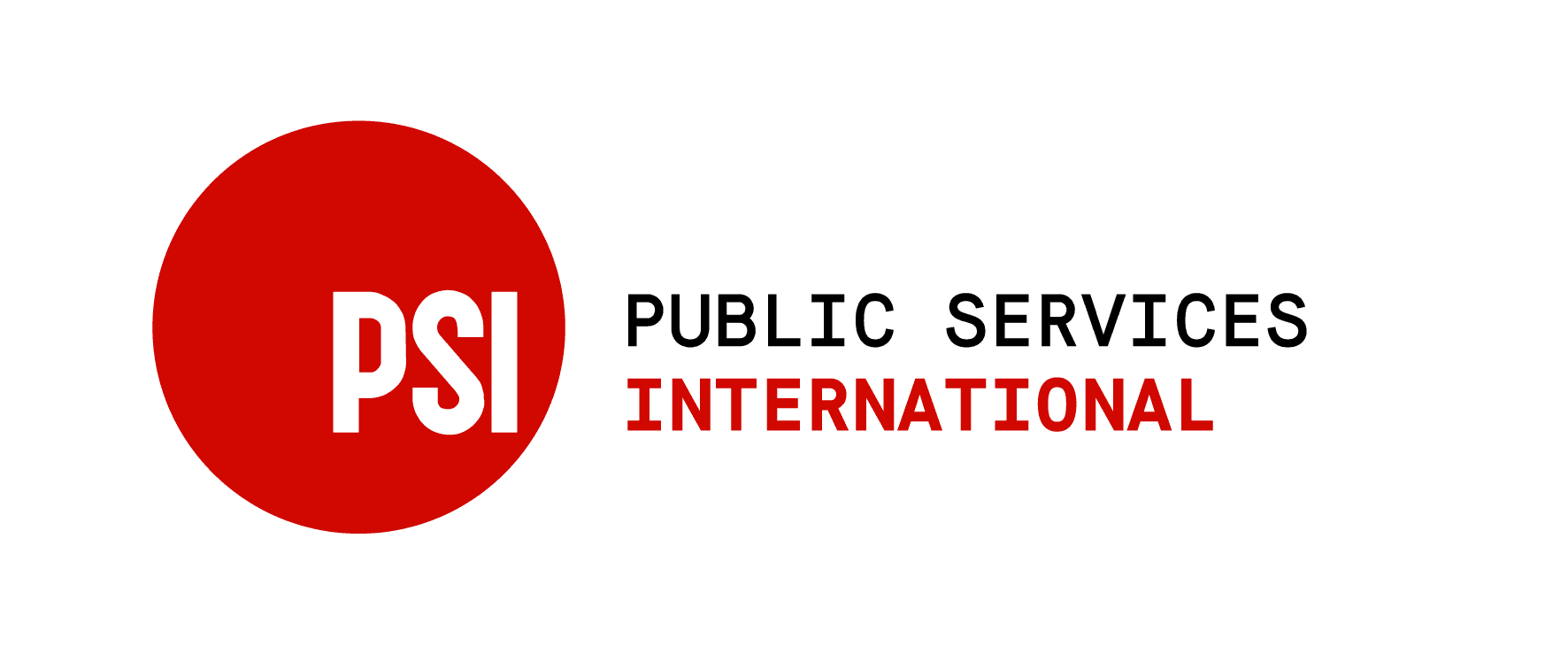Public Services International's logo