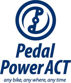 Pedal Power ACT's logo