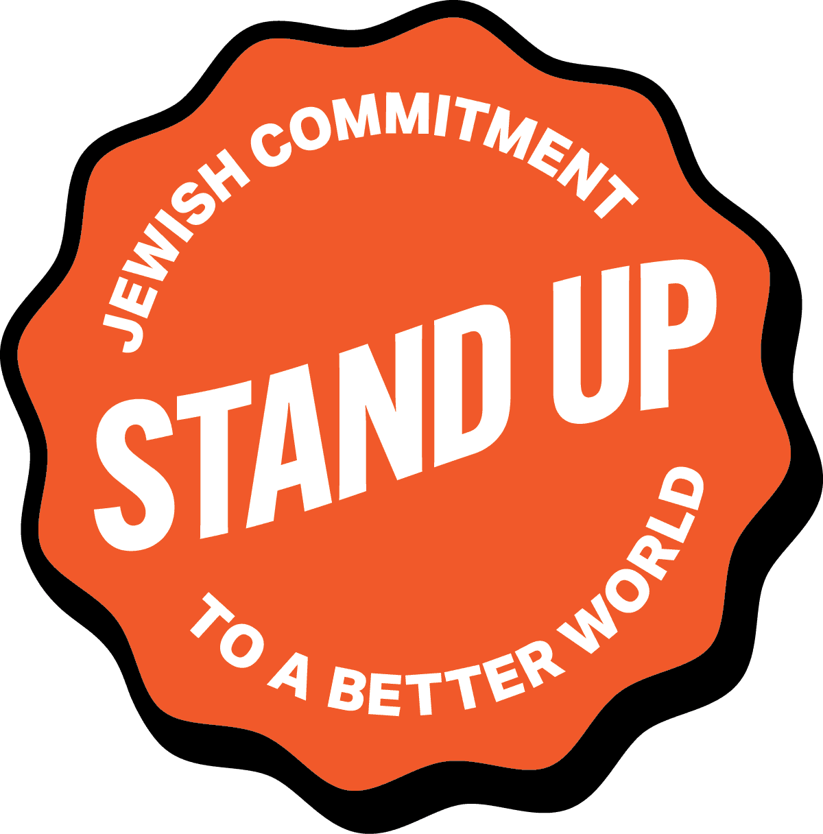 Stand Up: Jewish Commitment to a Better World's logo
