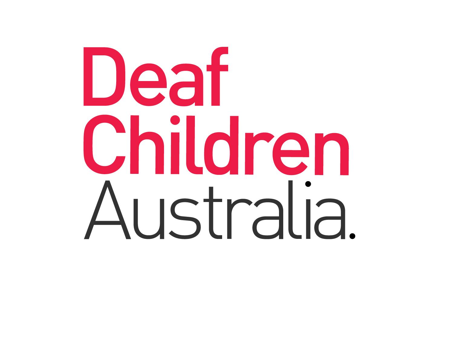 Deaf Children Australia 's logo