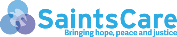 Saints Care's logo