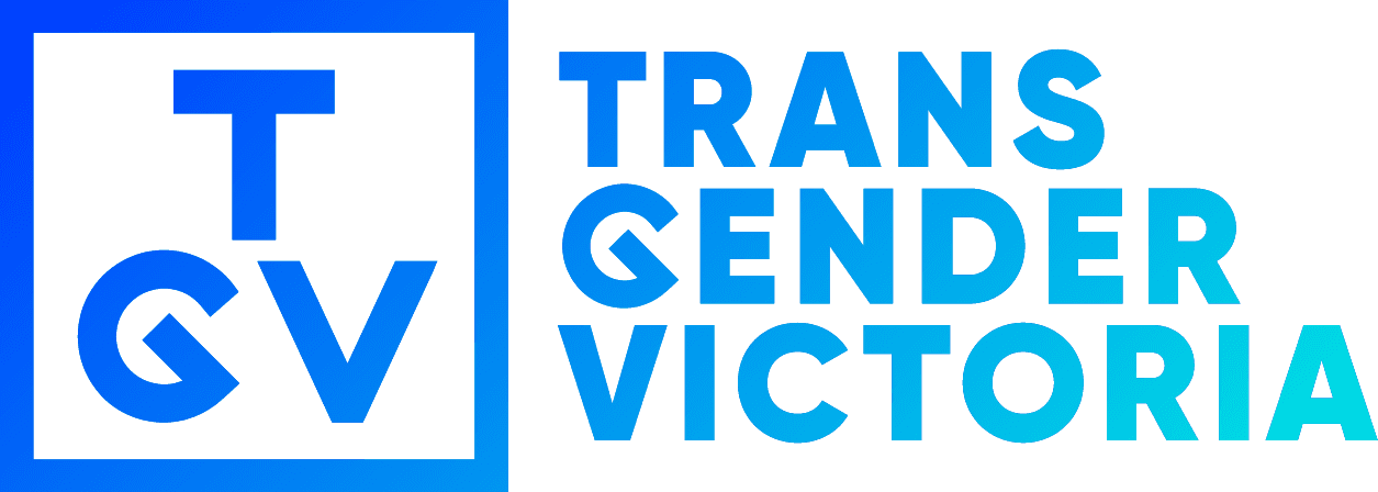 Transgender Victoria's logo