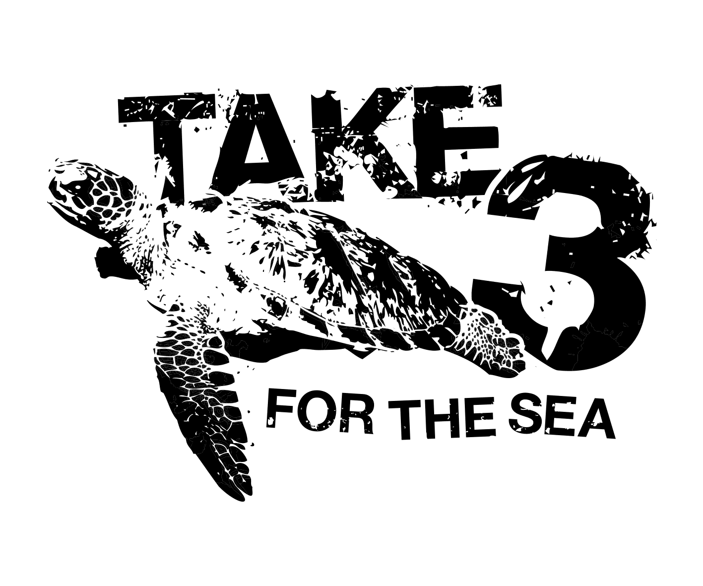 Take 3 for the Sea's logo