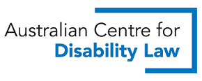 Australian Centre for Disability Law's logo