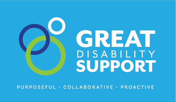Great Disability Support's logo