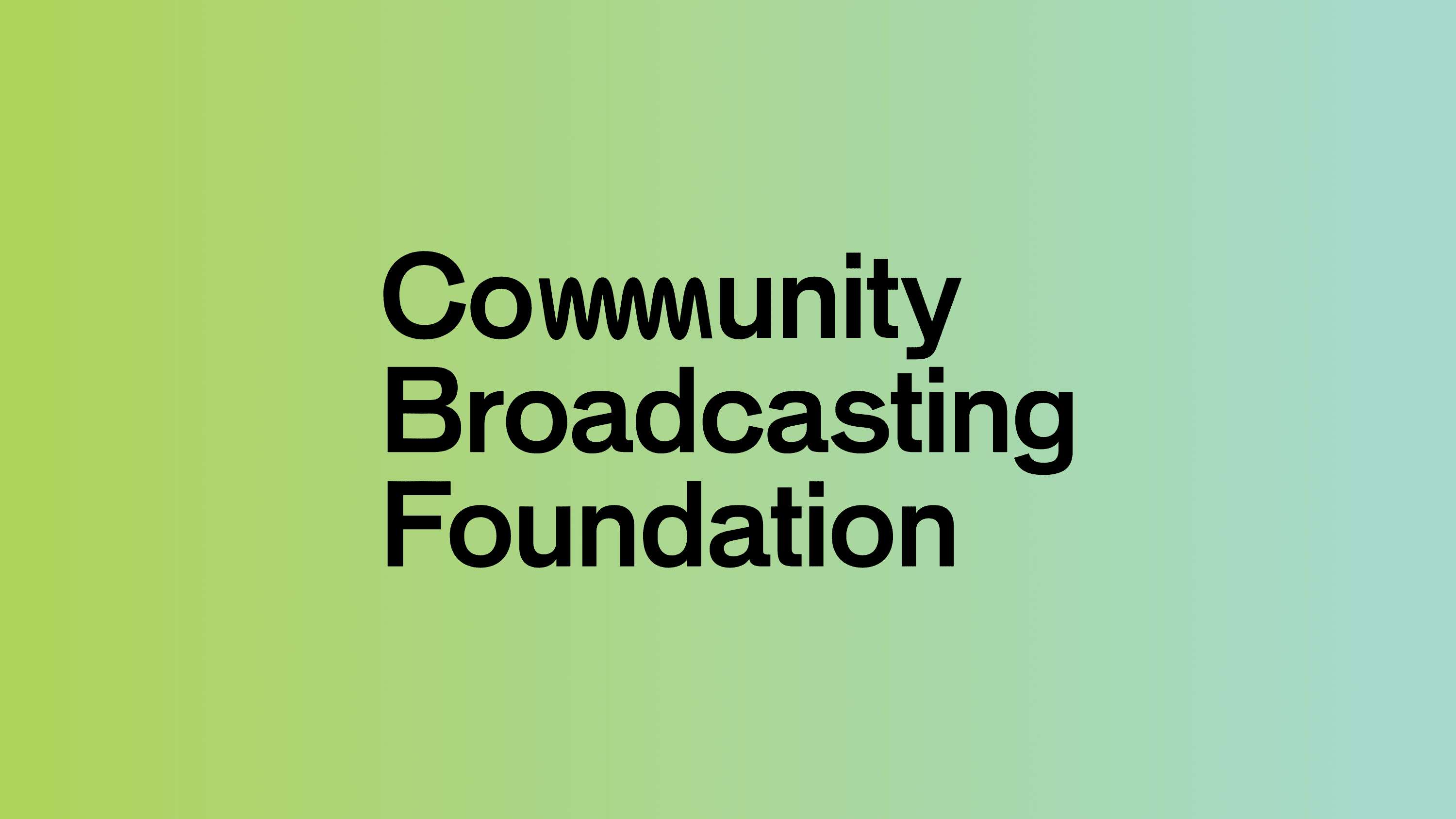 Community Broadcasting Foundation's logo
