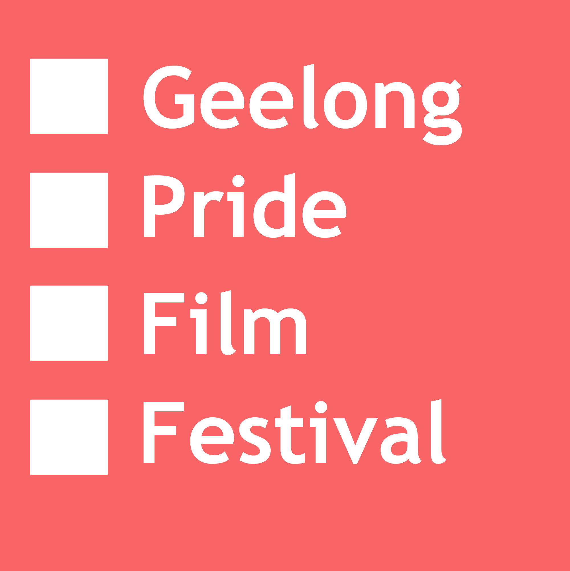 Geelong Pride Film Festival's logo