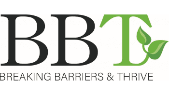 Breaking Barriers & Thrive's logo