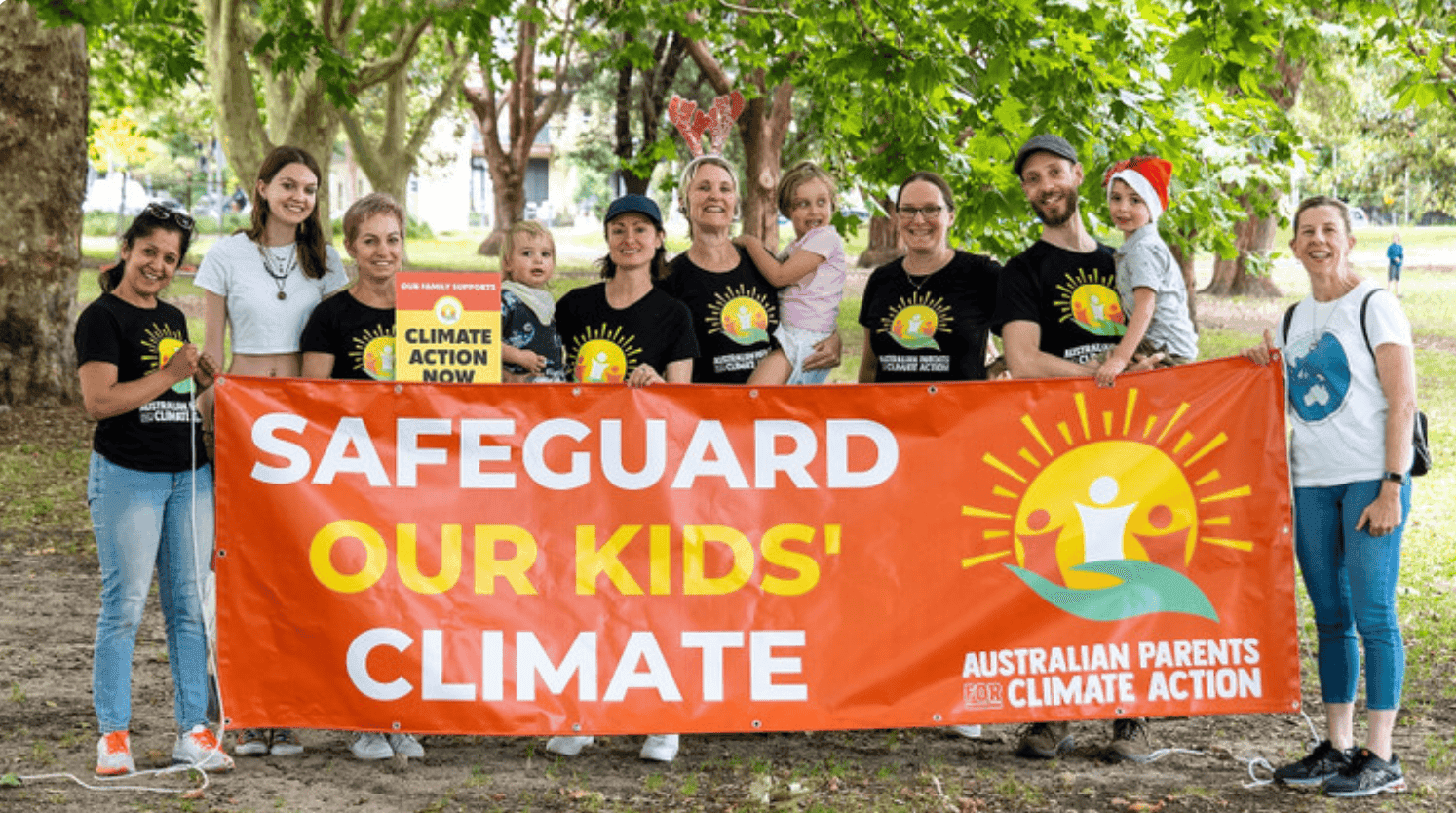 Screen Shot 2024-05-17 at 10.26.35 am Image of Australian Parents for Climate Action campaign