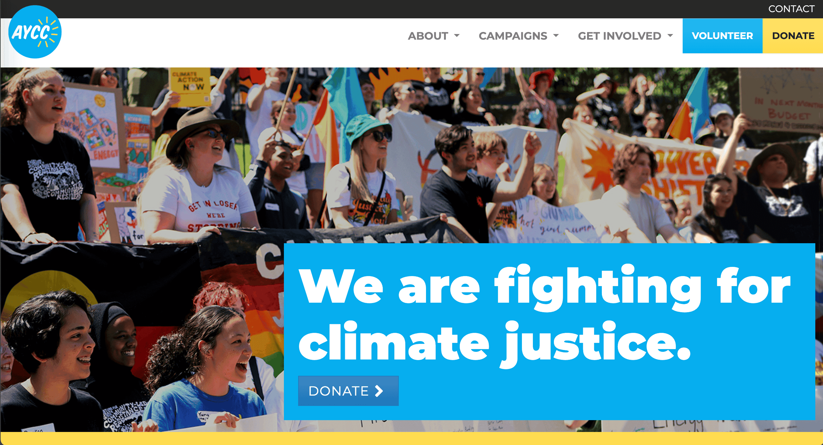 The Australian Youth Climate Coalition (AYCC) The Australian Youth Climate Coalition (AYCC)
