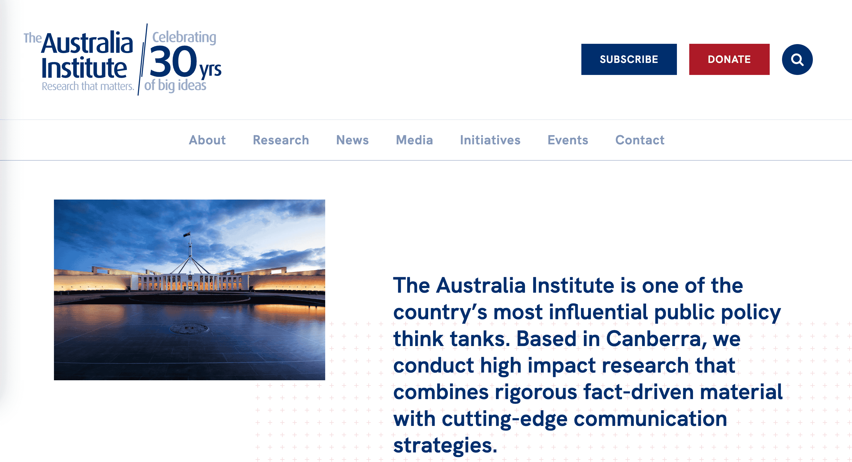 The Australia Institute The Australia Institute