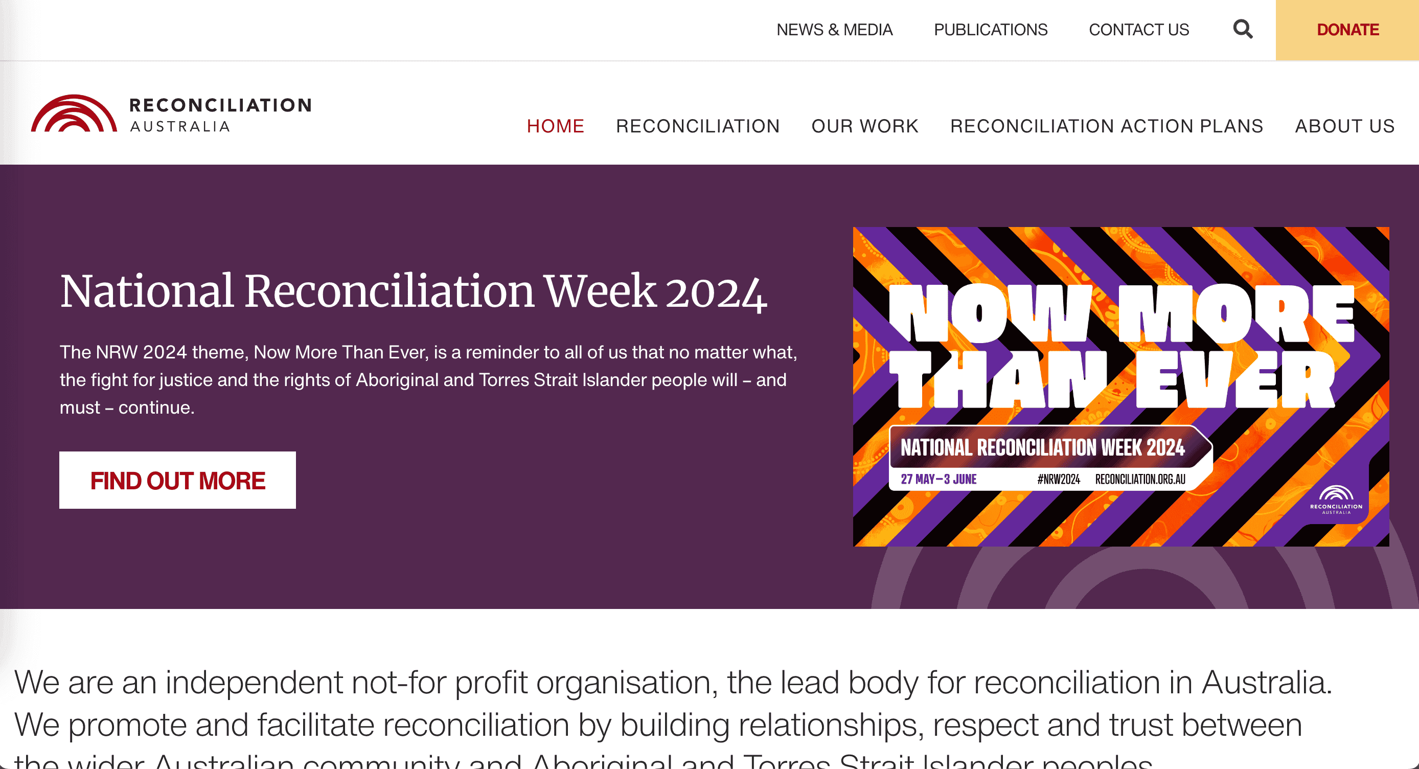 Reconciliation Australia Reconciliation Australia