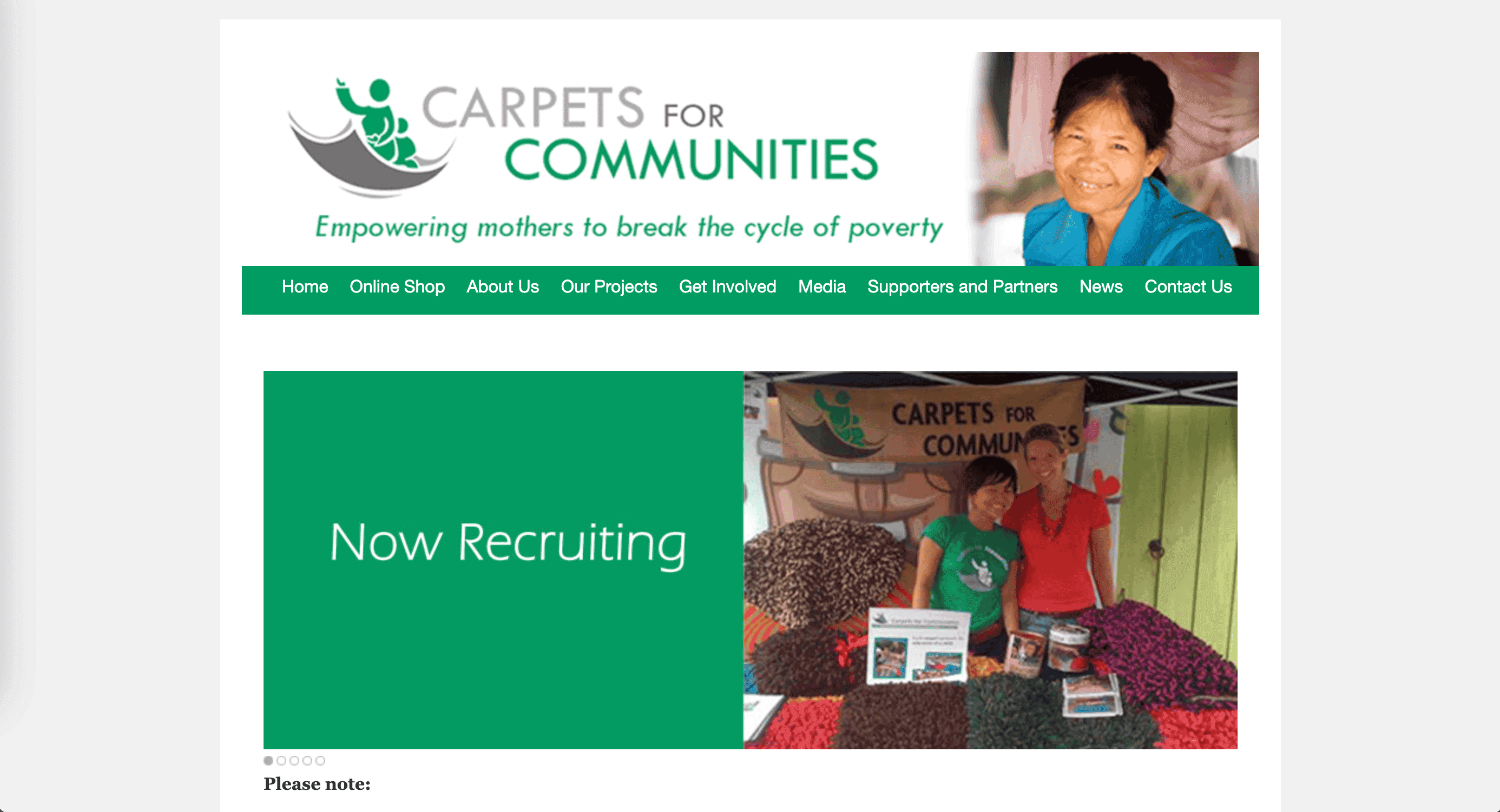 Carpets for Communities Carpets for Communities