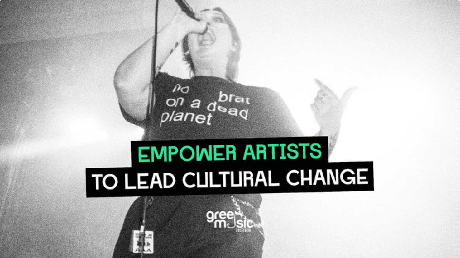 Green Music Australia Image of Green Music Australia campaign