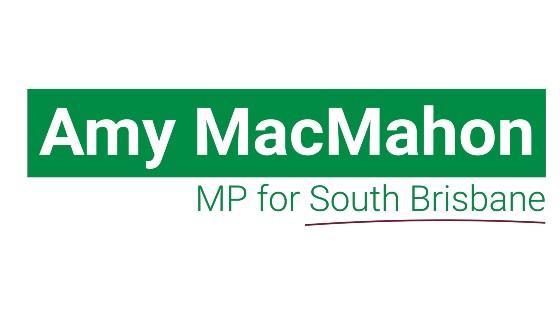 Office of Amy MacMahon, MP for South Brisbane's logo