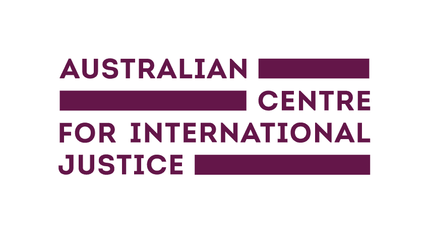 Australian Centre for International Justice's logo
