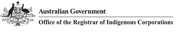Office of the Registrar of Indigenous Corporations's logo