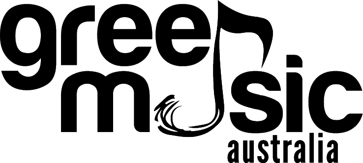 Green Music Australia's logo