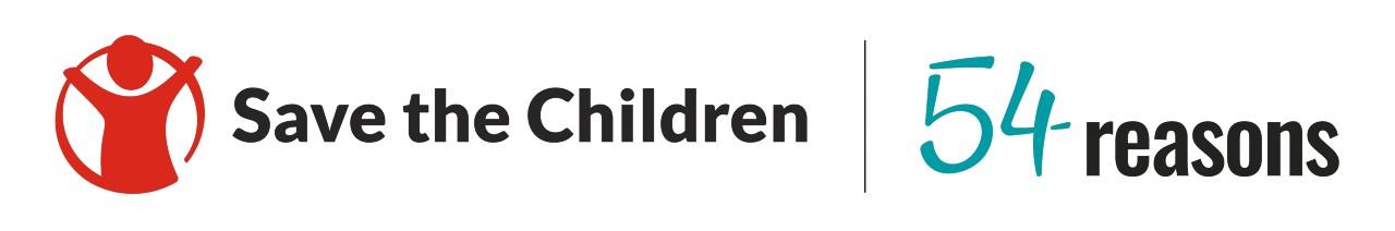 54 Reasons - Save the Children's logo