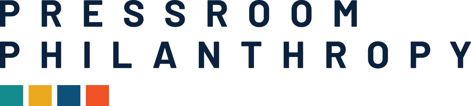 Pressroom Philanthropy's logo