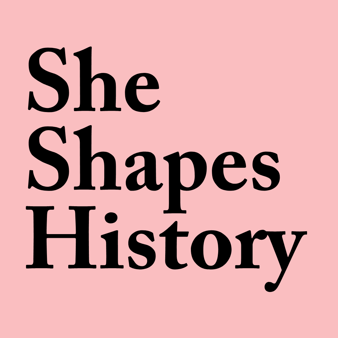 She Shapes History's logo